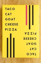 Taco Cat Goat Cheese Pizza Card Game Boxed Complete &amp; Crisp Dolphinhat - $203.17 MXN