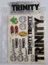 Trinity REF1801 Reference Sticker Sheet RC Racing Car Decals 2002 Vintage - £9.42 GBP