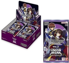 Union Arena Code Geass Vol. 2 Booster Display Box [UE08BT] (16 packs) - $60.70