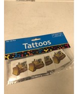 36 yellow Tractor Temporary Tattoos boys Birthday Decorations Party Favors - $7.21 CAD