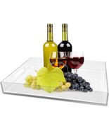 Clear Acrylic Tray 15.75 x 11.75 x 2 Inches NEW - $429.83 MXN