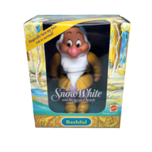 Vintage 1992 Mattel Disney Snow White Seven Dwarfs Bashful Doll New In Box 10224 - £14.94 GBP