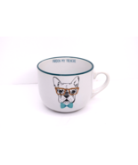 Pardon My Frenchie French Bulldog Large Coffee Tea Mug Cup - £9.31 GBP
