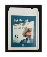 Bill Monroe&#39;s Country Music Hall of Fame 8 Track Tape - $110.42 MXN
