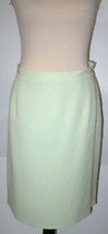 Womens Jones New York Suit Skirt Office Church Work 12 Light Green made ... - $59.40