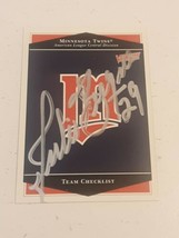 Julio Becquer Minnesota Twins 1999 Upper Deck Autograph Card #220 READ DESCRIP - £7.74 GBP