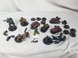 Vintage 2002 Wizkids MechWarrior Heroclix Dark Age Lot SOME DAMAGED OR P... - $29.95