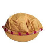 BADGLEY MISCHKA Newsboy YELLOW Cap Hat COTTON One Size - $59.83 CAD