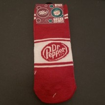 2 Pair Men’s Dr Pepper &amp; Canada Dry Ankle Socks New 6-12 Novelty - $8.59