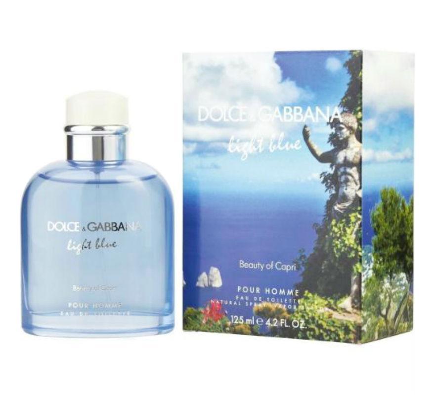 Dolce & Gabbana Light Blue Beauty Of Capri Pour Homme Eau De Toilette Spray - $199.89