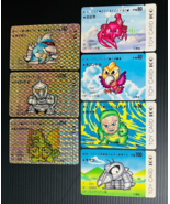Rare Japanese Godzilla Wars Toy Card 100 Uncut Lot of 7 Toho Mechagodzilla - $4,111.34 MXN