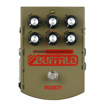 MOEN MO-BA BUFFALO V Electric Guitar Speaker Simulator Effect Pedal Equa... - $58.80