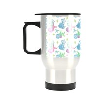 Insulated Stainless Steel Travel Mug - Commuters Cup - Starfish Coral  (... - £11.93 GBP