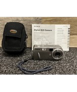 Sony Cyber-Shot DSC-P92 5.0MP Digital Camera w/ Case &amp; Memory Stick - TE... - £26.46 GBP