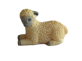 Vtg Holiday Time Child Resin Christmas Nativity Set Baby Sheep Replaceme... - $213.11 MXN