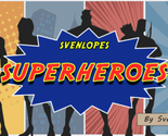 Svenlopes SUPERHEROES (4 x 6 Black) by Sven Lee - Trick - £29.17 GBP