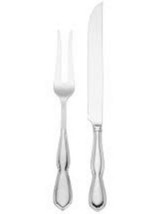 Lenox Tavish Carving Fork And Knife 2 PC. Set 18/10 Stainless New In Box - $464.13 MXN