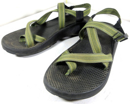 CHACO Z1 Unaweep Water Sport Sandals Hiking Strap Shoes Green Size 11 US Men&#39;s - £23.36 GBP