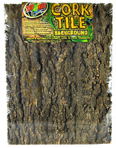 Zoo Med Natural Cork Tile Background for Terrariums 18" x 24" - 1 count Zoo Med  - $65.14