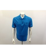 Mountain Ridge Men&#39;s Blue Polo Shirt Size Large Regular Fit Poly/Cotton - $7.92