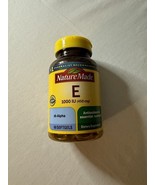 Nature Made Vitamin E 1000 IU (450mg) Softgels 60 Ct Exp. 02/2028 New - $192.73 MXN