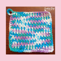 Easy Crochet Dishcloth Pattern Only - £6.34 GBP