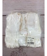 6 Vintage National White Panties Underwear Style Brief Size Large 8-10 USA - $47.36 CAD