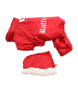 Ruffin It Red Sherpa Fleece Lined Dog Snow Suit Sizes XS-M - $17.50
