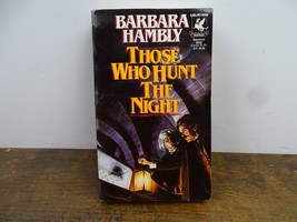 Those Who Hunt the Night Paperback Book By Barbara Hambly Vintage 1989 Fantasy - £6.16 GBP