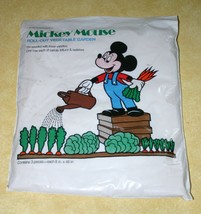 1976 Mcm Mickey Mouse ROLL-OUT Vegetable Garden Carrot Lettuce Radish Wdp Disney - £73.39 GBP