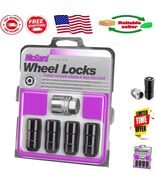 Luxury Black Cone Seat Wheel Locks - Secure Your Wheels with M14 X 1.5 D... - $107.69 CAD