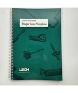 Leigh F1 User Guide Finger Joint Template User Guide Booklet W/ Illustra... - $376.14 MXN