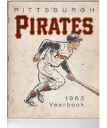 VINTAGE 1963 Pittsburgh Pirates Yearbook Roberto Clemente Willie Stargell - £38.91 GBP