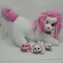 Puppy Surprise Pink And White Three Puppies babies Plush toy runt puppy - £16.30 GBP