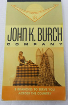 Notebook John K. Burch Company Serving the Upholsterer Vintage - $18.95