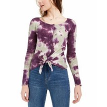 Ultra Flirt Juniors Tie-Dye Thermal Top - $9.90