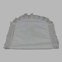 Vintage Table Runner With Layered Lace Trim Edges 15x50&quot; Victorian Dress... - £22.04 GBP