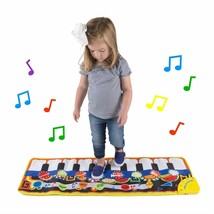 Musical Step Piano For Kids Toddlers Record Play Back 3 Aa Battery Operated - $27.99