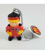 Vintage McDonald&#39;s Racing Team NASCAR PVC Keychain 1996 Joe Gibbs Racing... - $4.94