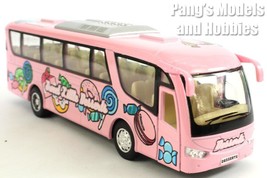 7 inch Coach Bus &quot;Sweet Little Desserts&quot; 1/68 Scale (approx) Model - PINK - £15.02 GBP