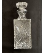 Decanter Whiskey / Wine With Stopper 10in With Glass Stopper - $93.49