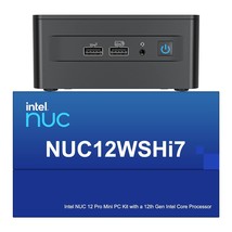 Intel NUC 12 NUC12WSHi7 Wall Street Canyon Mini Computer 12th Gen Intel Core i7- - £1,581.93 GBP