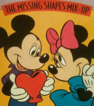Disney&#39;s The Missing Shapes Mix-Up Read &amp; Grow Library Vol 4 1997 - £3.98 GBP