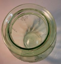 Anchor Hocking Green Uranium 8" Vase Cameo Ballerina Pattern image 6