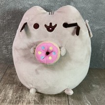 2017 Gund Pusheen 9&quot; Cat w/Skrinkled Donut 4048871 - £7.46 GBP