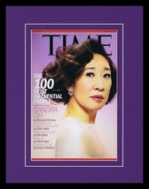 Sandra Oh 2019 Time 100 Most Influential 11x14 Framed Cover Display - £26.43 GBP