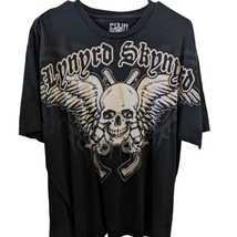 Lynyrd Skynyrd T Shirt Mens XXL 2XL Skull Streetwear Rock Band Tee Adult... - £16.51 GBP