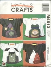McCall&#39;s Sewing Pattern 4613 Crafts Halloween Appliques Frankenstein New - £5.60 GBP