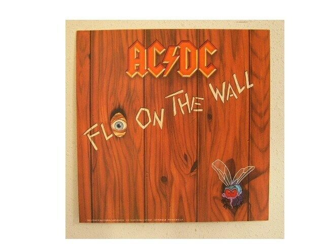 ACDC AC/DC AC\DC Poster Fly On The Wall Flat - $13.49