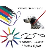 24- DOG Quick Fit CONTROL NO SLIP NYLON KENNEL 6 ft LEAD LEASH Grooming ... - $54.99